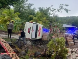 Ambulans di Bogor Kecelakaan Tunggal, Pasien Dievakuasi