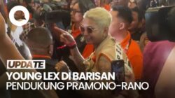 Video: Young Lex dengan Gayanya Ada di Barisan Pendukung Pramono-Rano