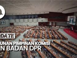 Video: DPR Sahkan Susunan Pimpinan Komisi dan Badan