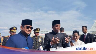 Jokowi Tiba di Halim, Menteri Kabinet Indonesia Maju Berkumpul untuk Melepas