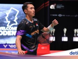 Jonatan Christie Tersingkir di 16 Besar