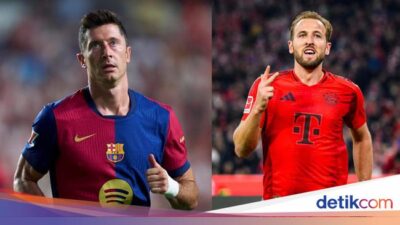 Adu Ketajaman Lewandowski Vs Harry Kane