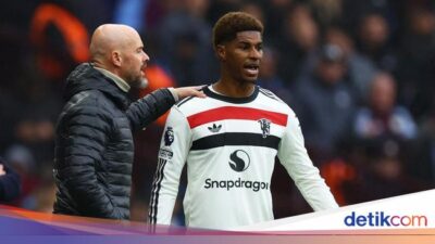 Rashford Ditarik, Ten Hag Nggak Mau Lagi Pemain MU Kena Kartu Merah