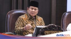 8 Arahan Prabowo ke Menteri di Sidang Kabinet Perdana