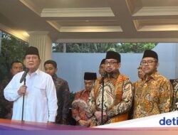 Prabowo Usai Terima Salim Segaf PKS: Kita Bertekad Kerja Sama