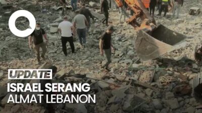 Video: Israel Serang Almat Lebanon, 23 Orang Tewas