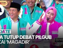 Video: Gita Tutup Debat Pemungkas Pilgub Jabar dengan Nyanyi 'Magadir'