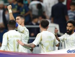 Brace Cristiano Ronaldo Bawa Al-Nassr Kalahkan Al-Gharafa 3-1