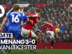 Video: Garnacho Bikin Gol Ciamik, MU Bungkam Leicester 3-0