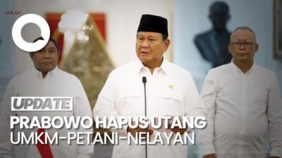 Video Pernyataan Prabowo Setelah Hapus Utang UMKM-Petani-Nelayan