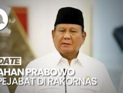 Video Sederet Arahan Prabowo di Rakornas: Berantas Judol-Hemat Anggaran