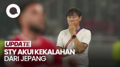 Video STY soal Kalah dari Jepang: Andai Kita Bisa Cetak Gol Lebih Dulu