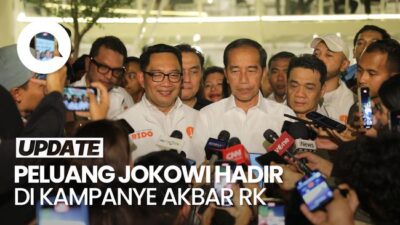 Video: Jokowi Buka Peluang Hadiri Kampanye Akbar Ridwan Kamil