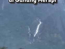 Video Viral Warga Temukan Air Terjun di Gunung Merapi, TNGM Beri Penjelasan