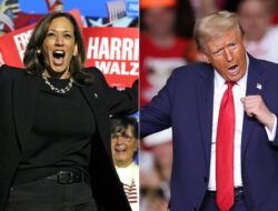 Trump Unggul Sementara Atas Kamala Harris di Texas dan Florida