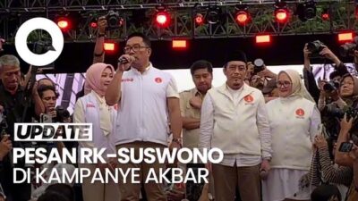 Video RK di Kampanye Akbar: Kami Datang dengan Niat Tulus Mengurus Bapak-Ibu