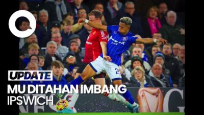 Video: MU Ditahan Imbang Ipswich Town di Laga Debut Ruben Amorim