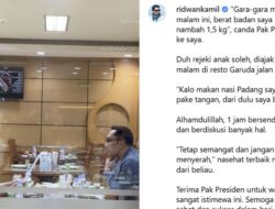 Pertemuan RK dengan Prabowo dan Jokowi Berselang Sehari