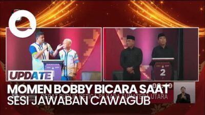 Video: Saat Moderator Setop Bobby yang Mau Bantu Surya Jawab Pertanyaan Debat