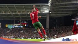 Cristiano Ronaldo Bikin Rekor Usai Portugal Gilas Polandia