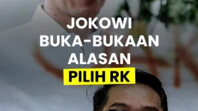 Video Jokowi: Kenapa Saya Ridwan Kamil? Karena Rekam Jejak