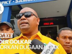 Video Kader Golkar Lapor Polisi Dugaan Hoax Pembatalan SK Menkum Oleh PTUN