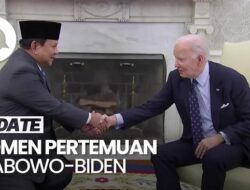 Video Prabowo Bertemu Biden di Gedung Putih AS