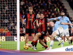 Bournemouth Vs Man City: Haaland cs Takluk 1-2