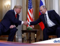 Trump Hubungi Putin, Minta Tak Ada Peningkatan Serangan di Ukraina