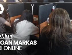 Video Penampakan Jeroan Markas Judi Online Berkedok Toko Kain di Bandung