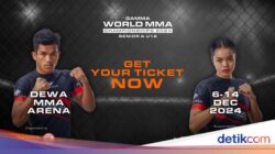 Saksikan! Pertarungan GAMMA MMA World Championship 2024 di Indonesia