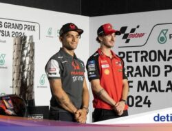 Klasemen MotoGP 2024 Usai Sprint Race di Sepang: Martin Jauhi Bagnaia!