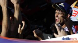 Jorge Martin Lewati Lap Terakhir MotoGP Barcelona Sambil Menangis