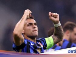 Meski Posisi Tujuh Ballon d’Or, Lautaro Martinez Kapten Hebat di Inter