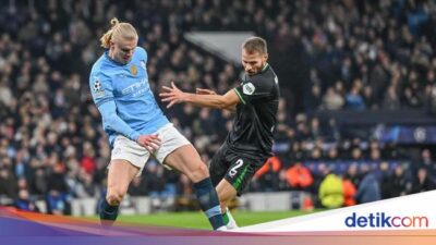 Penalti Haaland Jadi Pembeda di Babak I