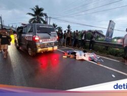 Nahas Pasutri di Jambi Ditabrak Truk hingga Tewas