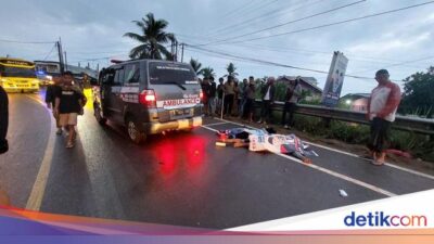 Nahas Pasutri di Jambi Ditabrak Truk hingga Tewas