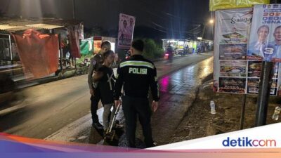 Angkot Oleng Tabrak Pemotor di Bogor, 4 Orang Luka