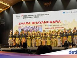 Svara Bhayangkara Polri Raih Gold B Medal dan Special Juri Award di SICC