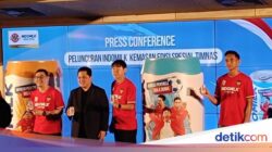 Timnas Indonesia Nampang di Kemasan Produk Susu