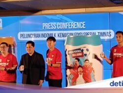 Timnas Indonesia Nampang di Kemasan Produk Susu