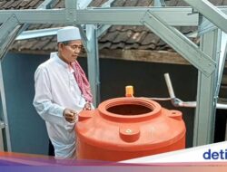 Ajaib! Toren Ponpes di Sukabumi Terisi tanpa Tahu Sumber Air dari Mana