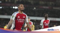 Arteta Tuntut Konsistensi Gabriel Jesus