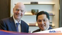 Pesan Presiden FIFA ke Erick Thohir: Jangan Berhenti