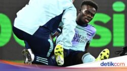 Arsenal Ditinggal Bukayo Saka Sampai Maret 2025