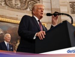 Usai Dilantik Jadi Presiden AS, Trump Langsung Kritik Pemerintahan Biden