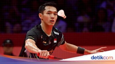 Jonatan Christie Tiba di 16 Besar