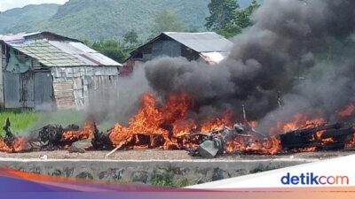 Kerusuhan Terjadi di Bima NTB, Motor Dibakar-Warga Diungsikan