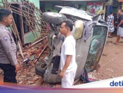 Mobil Terjun dari Tebingan Timpa Rumah di Bogor, Penghuni Tewas