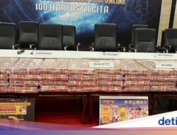 Penampakan Uang Rp 61 Miliar yang Disita Bareskrim dari 3 Situs Judol